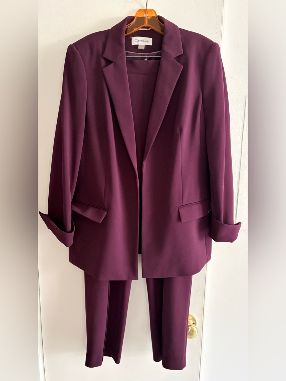 Calvin Klein Pant Suit Size 14